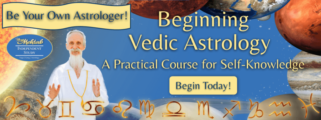 Beginning Vedic Astrology On-Demand Course with Yogi Mehtab Benton