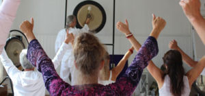 gong yoga class in sweden