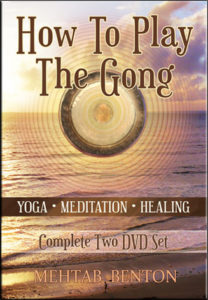 how to play the gong DVD by mehtab benton