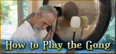how to play the gong training