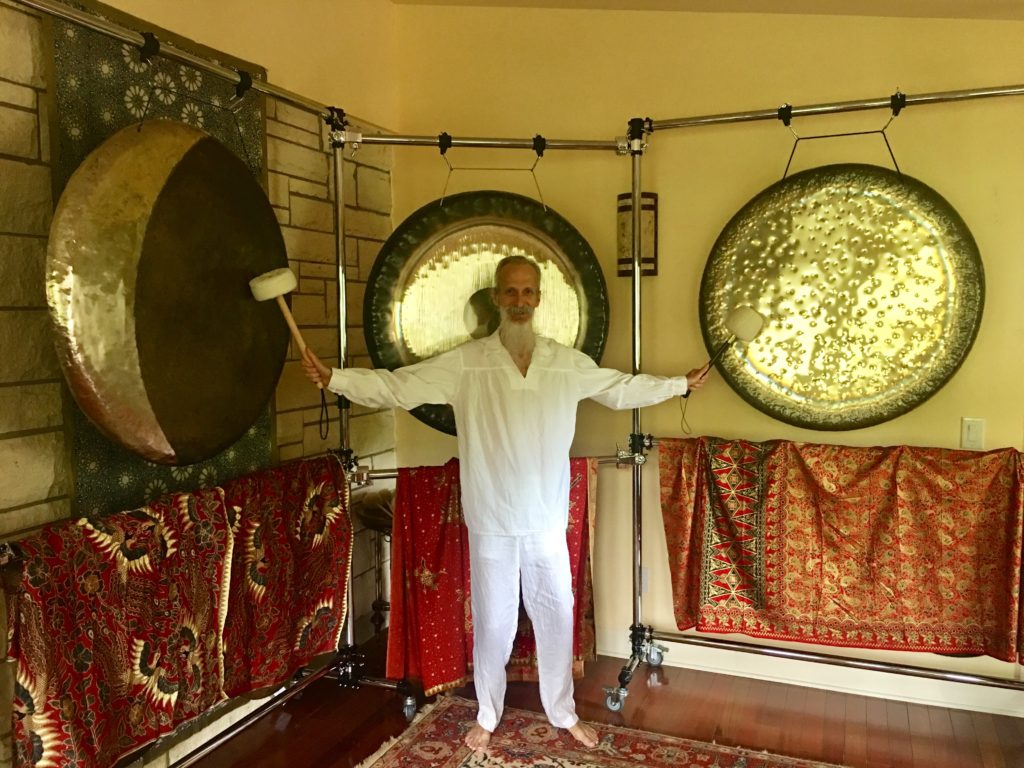 Advanced Gong Playing Chappell Hill, TX Yogi Mehtab
