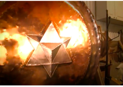 34 Merkabah Gong by Matt Nolan