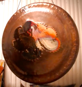 38 Octopus Gong by Matt Nolan
