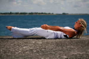 stretch pose in kundalini yoga