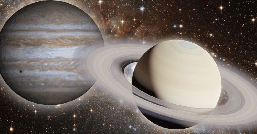 The Grand Conjunction of Jupiter and Saturn