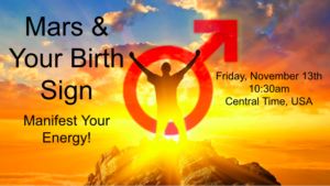 mars and your birth sign vedic astrology webinar