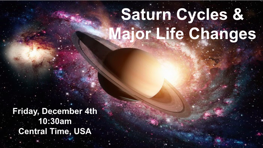 Astrology Webinar: Saturn Cycles & Major Life Changes | Yogi Mehtab