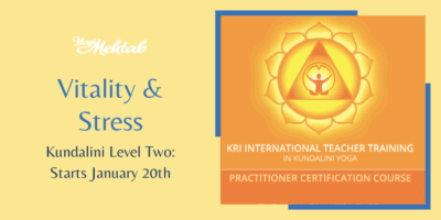 vitality and stress training for kundalini level two kri