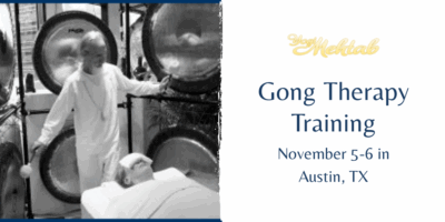 gong therapy training is november 5-6 in austin texas