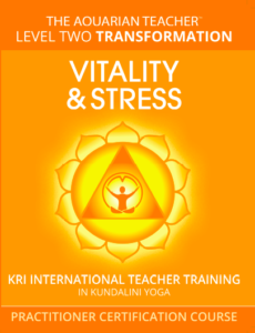 vitality and stress training for kri kundalini level two certification