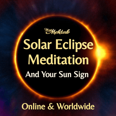 solar eclipse meditation and your sun sign online event