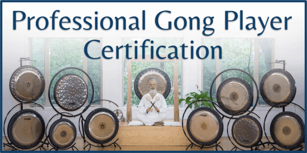 Professional Gong Player Certification Pathway