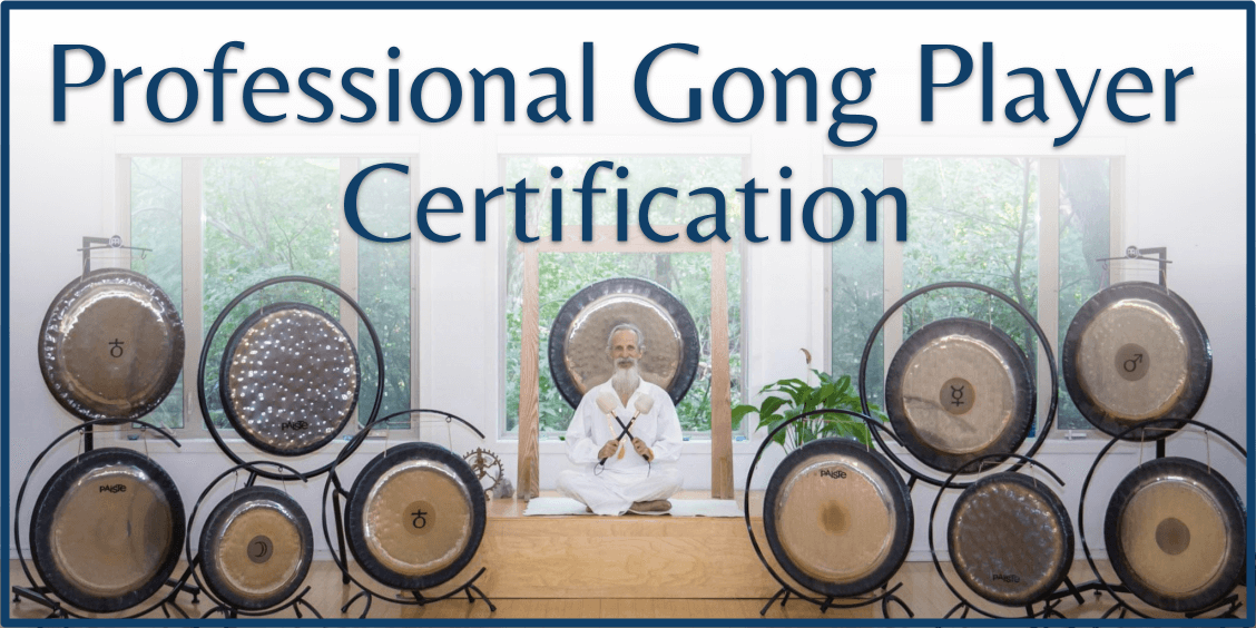 Professional Gong Player Certification with Yogi Mehtab Benton