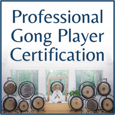 Professional Gong Player Certification with Yogi Mehtab Benton