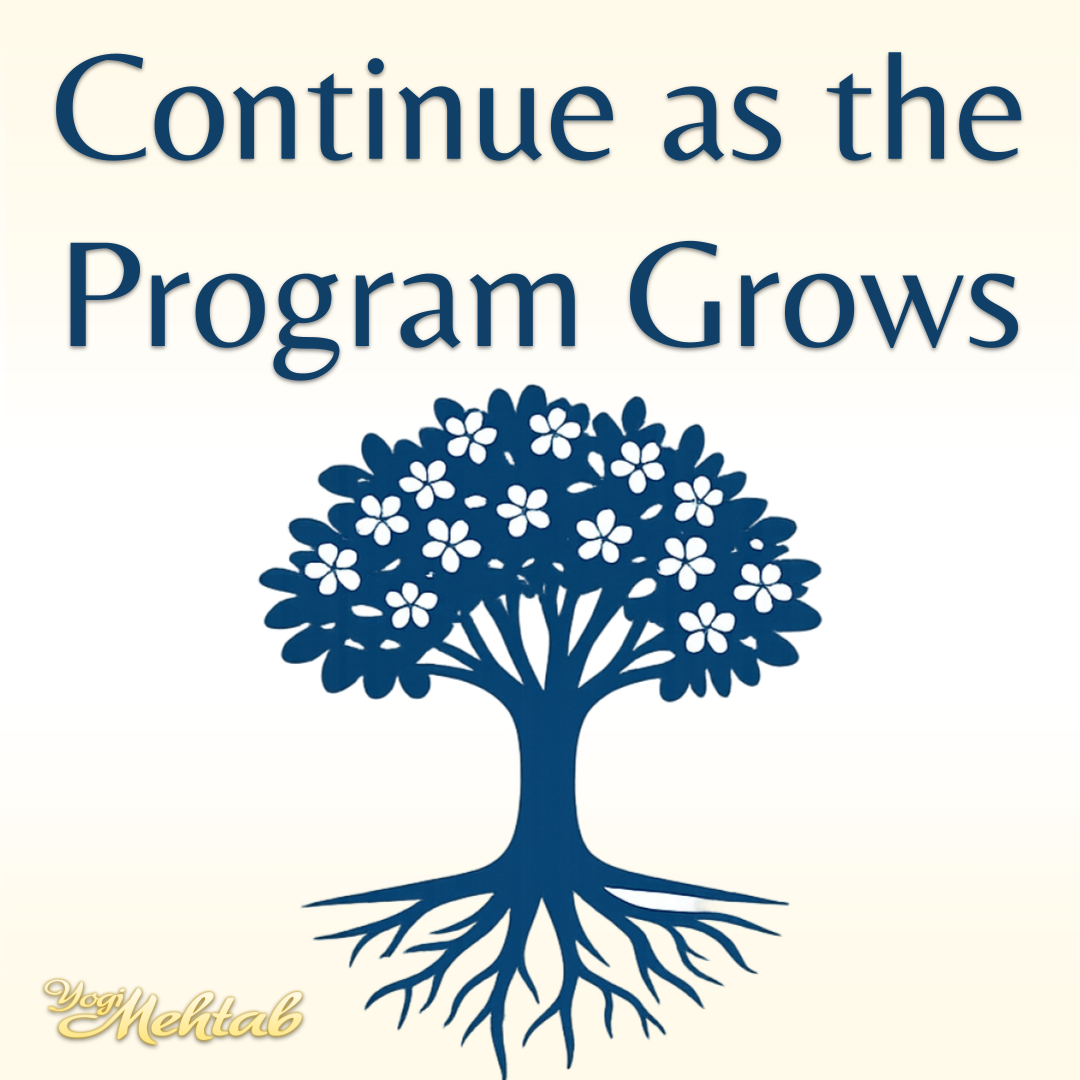Continue as the program grows in the kundalini yoga master program